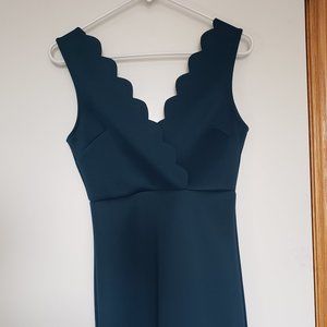 Ruche Bodycon Dress Size Small